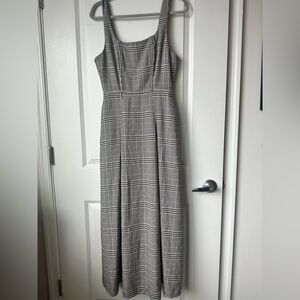 NWOT Favorite Daughter Black and White Sleeveless Sheath Maxi Dress SAMPLE